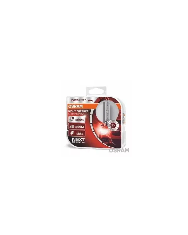 Darmowy zwrot - OSRAM XENON D2S XENARC NIGHT BREAKER LASER 2SZT