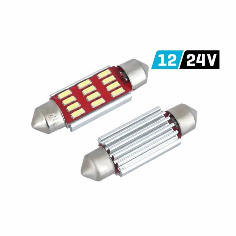 VISION Festoon SV8.5 39mm 12V CANBUS - żarówki rurkowe LED 2 szt. - Oszczędź teraz