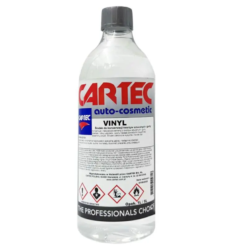CARTEC Vinyl 1L - do nabłyszczania gumy i plastiku - Kup teraz