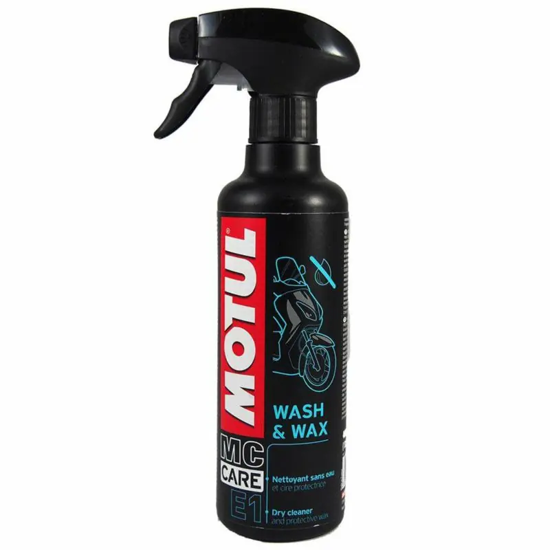 MOTUL Wash & Wax E1 400ml - do mycia i woskowania motocykla bez wody - Darmowy zwrot
