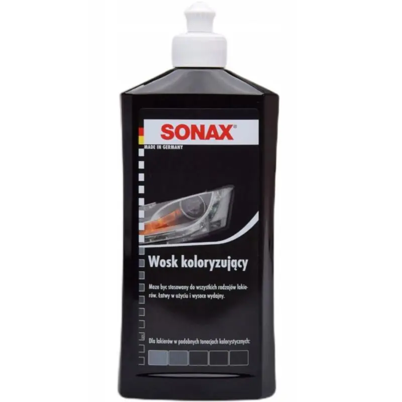 Profesjonalna jakość | SONAX Wosk Czarny 500ml
