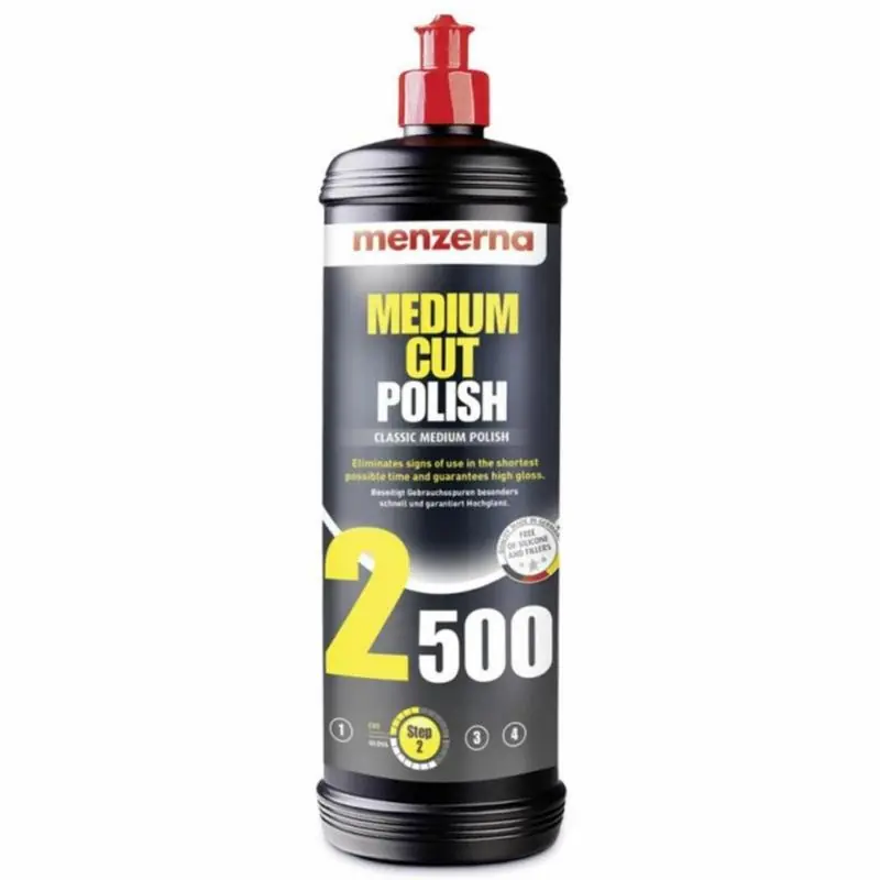 MENZERNA Medium Cut Polish 2500 - 1L - pasta polerska o umiarkowanej mocy - Bezpośrednio od producenta