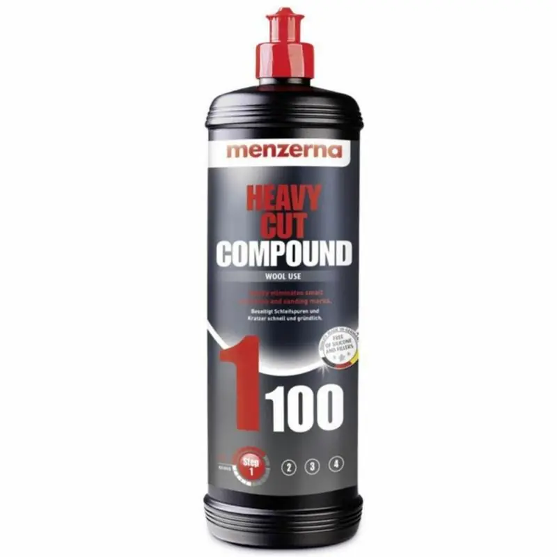 Darmowy zwrot | MENZERNA Heavy Cut 1100 - 1L - tnąca pasta polerska