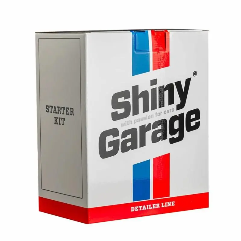 SHINY GARAGE Starter Kit - kompletny zestaw kosmetyków do pielęgnacji auta | Top produkt