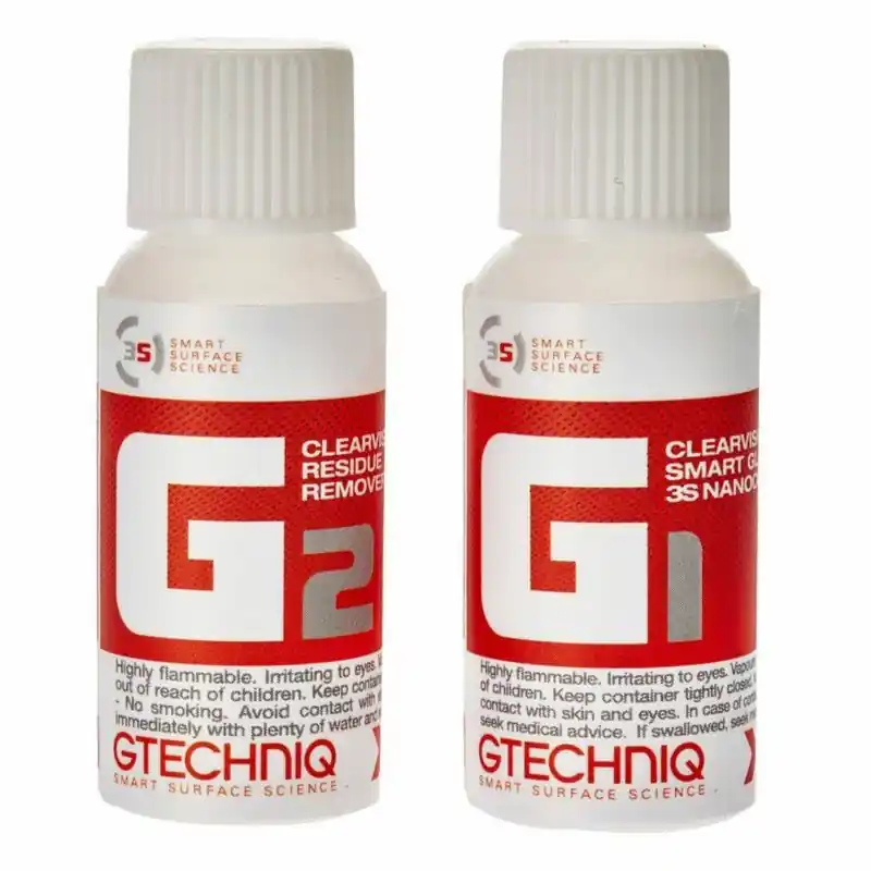 Ekstra rabat - GTECHNIQ G1+G2 15ml Kit - zestaw niewidzialna wycieraczka