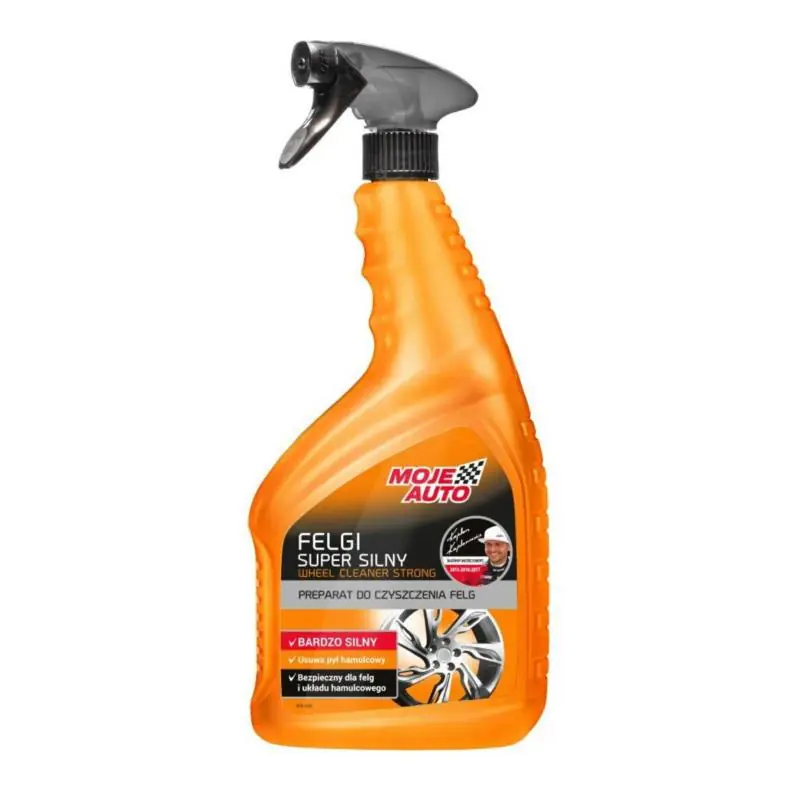 Produkt polecany | MOJE AUTO Felgi Super Silny 750ml - płyn do mycia felg kwaśny