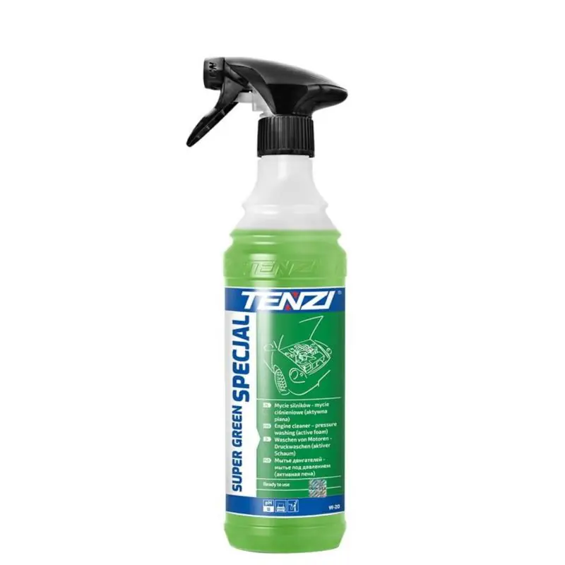 Zamów teraz - TENZI Super Green Special GT 600ml - płyn do mycia silnika