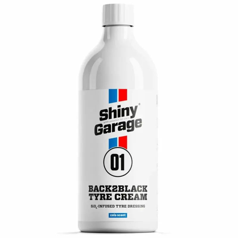 Oszczędź - SHINY GARAGE Back2Black - dressing do opon i plastików z SiO2 1L