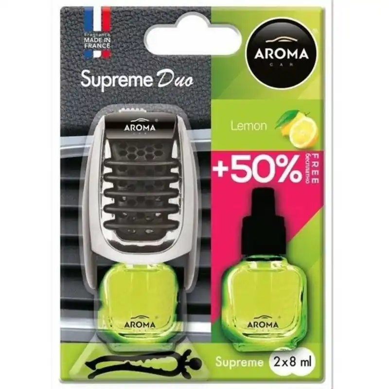 Bestseller - Zapach do samochodu AROMA Supreme Duo - Lemon