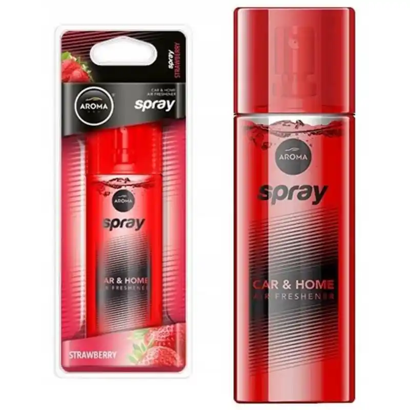Zapach do samochodu AROMA Spray - Strawbery | Do wyczerpania zapasów