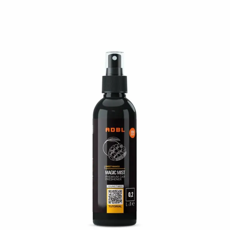 Zostało tylko kilka sztuk | ADBL Magic Mist Sweet Mango 200ml (+ przywieszka) - Odświeżacz powietrza w atomizerze