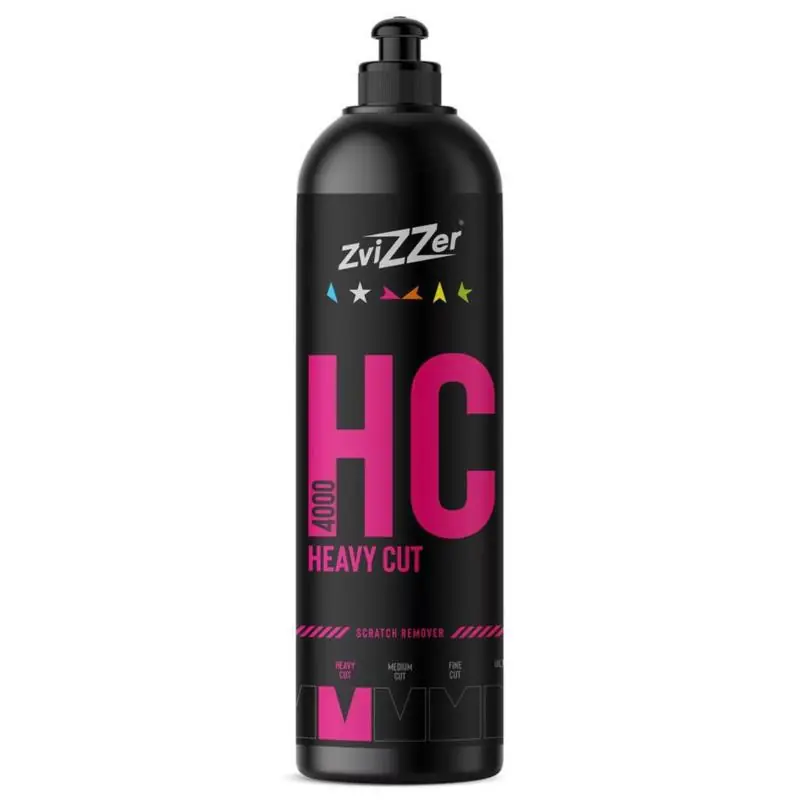 ZVIZZER HC4000 Heavy Cut Red 750ml - pasta polerska tnąca - Wysyłka od ręki