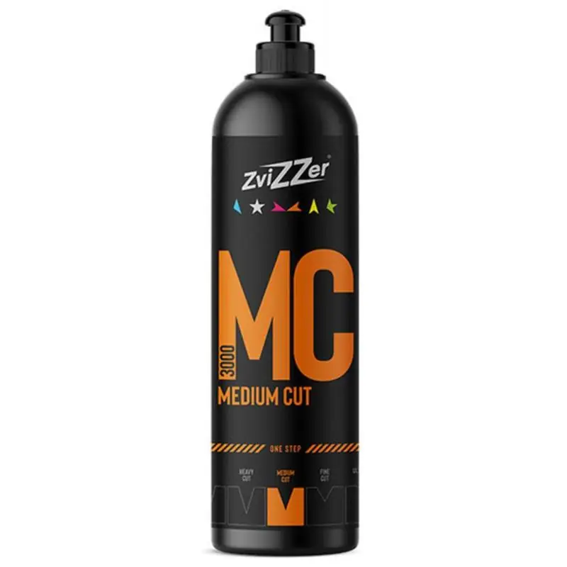 Nowość w sklepie - ZVIZZER MC3000 Medium Cut Orange 750ml - pasta polerska one step