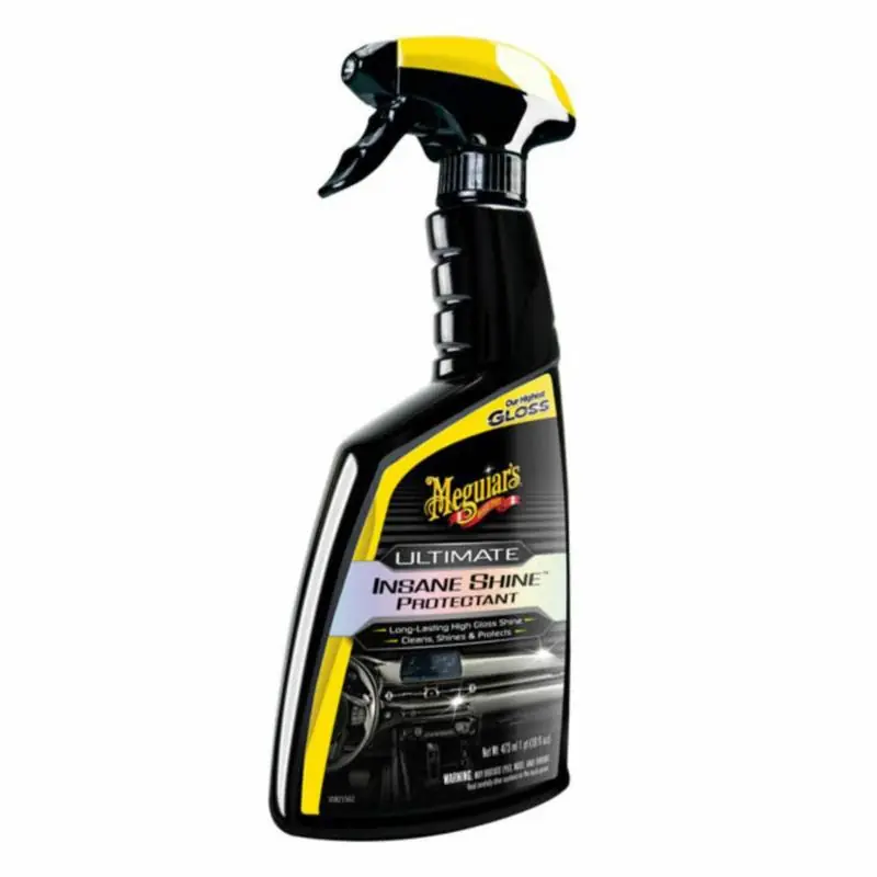 Cena obniżona - MEGUIARS Ultimate Insane Shine Protectant 473ml – Kokpit i guma (Wysoki Połysk)
