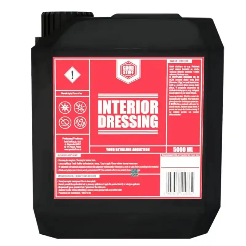 GOOD STUFF Interior Dressing Mat 5L - dressing do plastików wewnętrznych - Premium