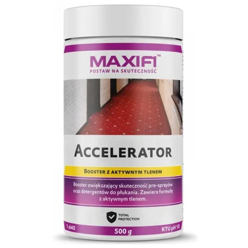 Już w sprzedaży | MAXIFI Accelerator 500g - produkt wspomagający Pre-Spray