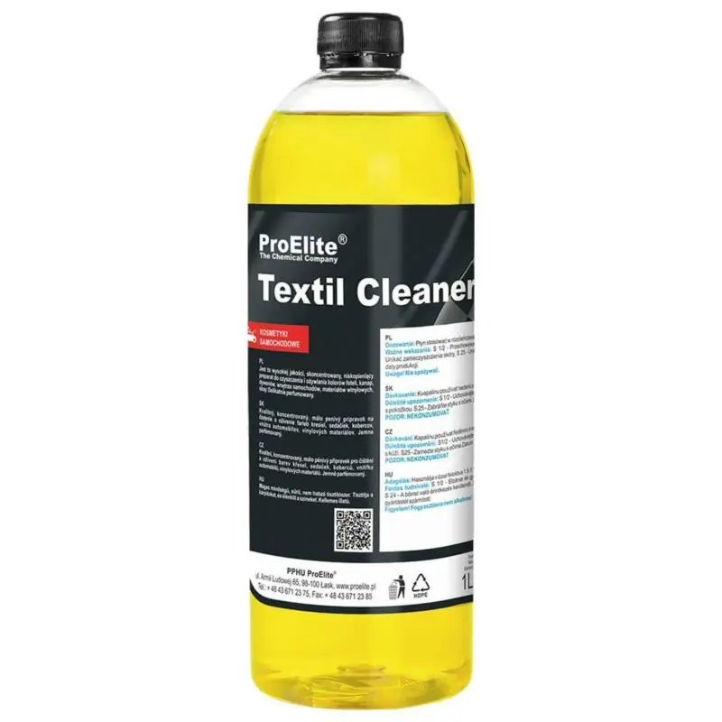 PROELITE Textile Cleaner 1L | Najwyższa jakość
