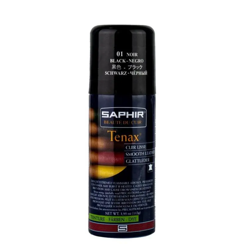 Bezpieczne zakupy - SAPHIR BDC Tenax Spray 150ml 01- czarny