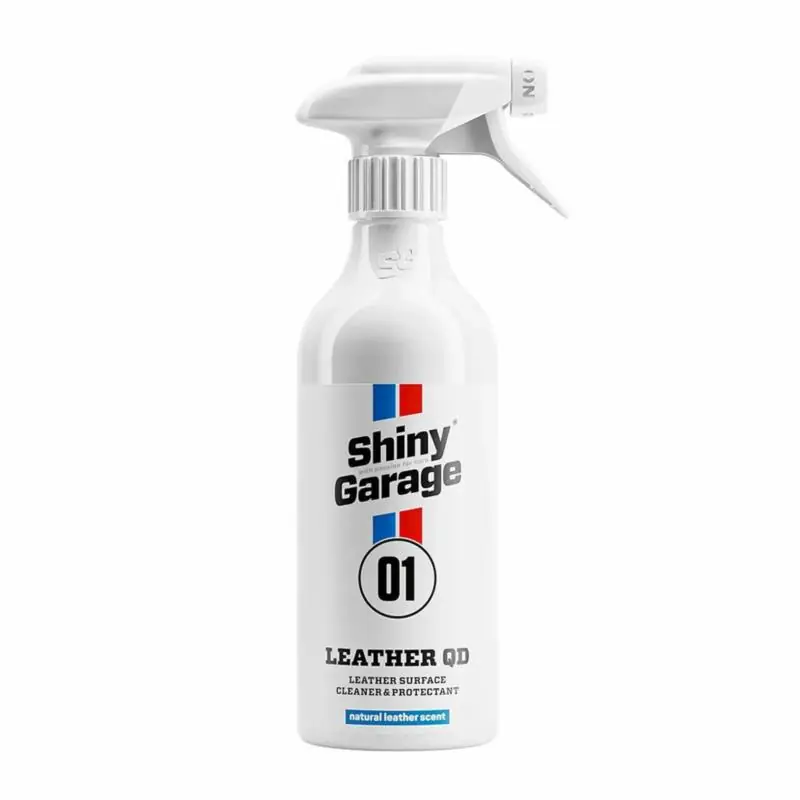 Popularny produkt | SHINY GARAGE Leather QD - preparat do czyszczenia i pielęgnacji skóry 500ml
