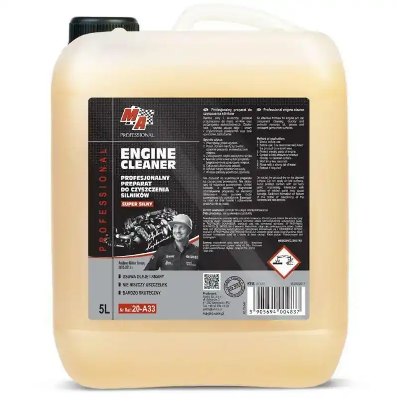 Wyprzedaż zapasów - MOJE AUTO Engine Cleaner 5L - gotowy płyn do mycia silnika