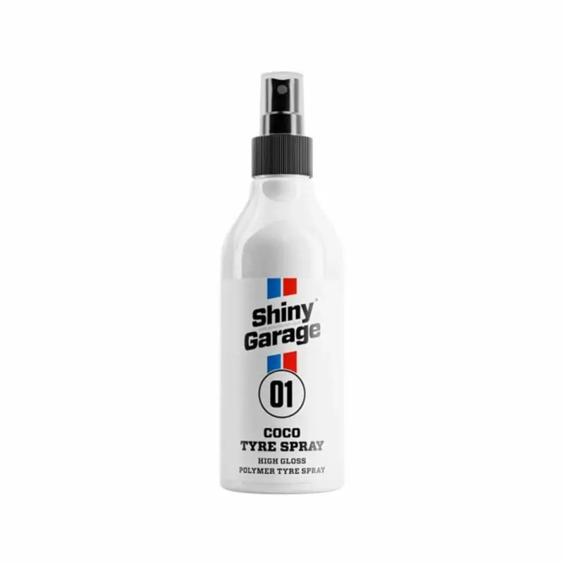 SHINY GARAGE Coco Tyre Booster - dressing do opon mat/połysk 250ml - Szybka wysyłka