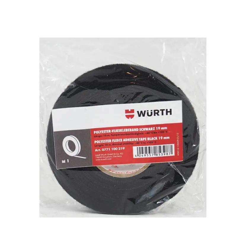 Produkt wysokiej jakości | WURTH Taśma izolacyna włóknina 19mm