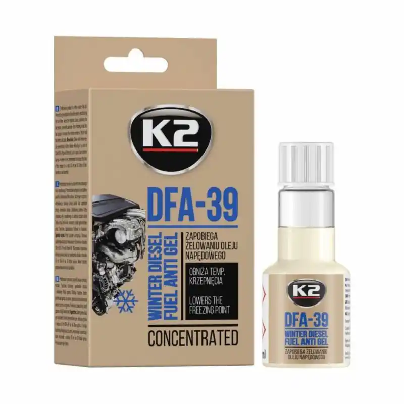 K2 DFA-39 50ml - Zapobiega żelowaniu oleju napędowego w temperaturze do -39°C | Wybór klientów