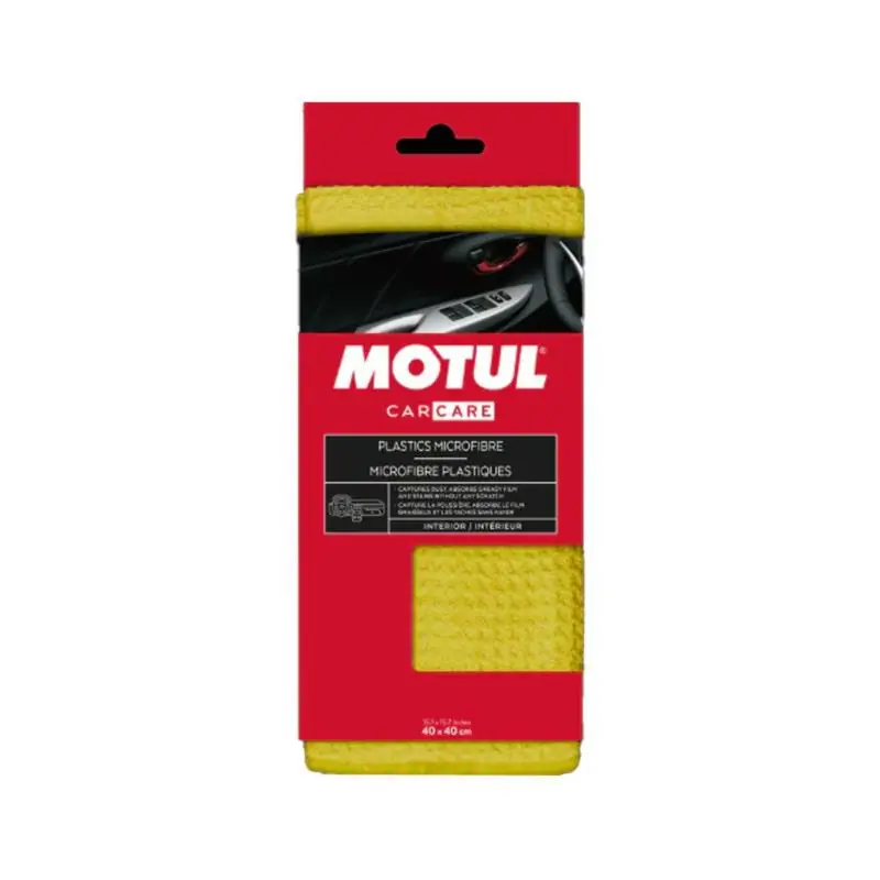 MOTUL CarCare Plastics Microfiber - mikrofibra do plastików | Top produkt