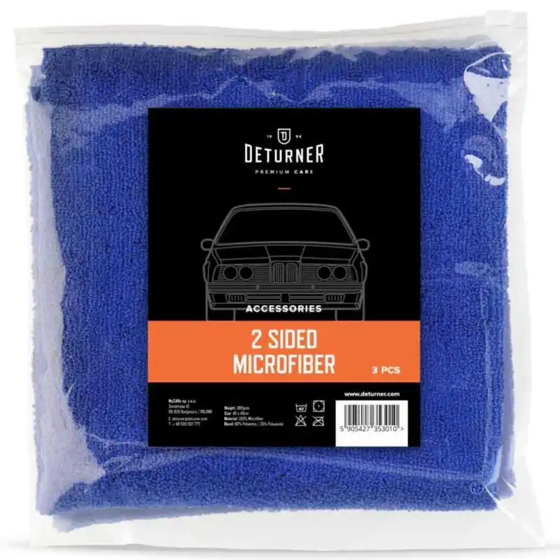 Bardzo popularny produkt | DETURNER 2 Sided Microfiber 3 pcs