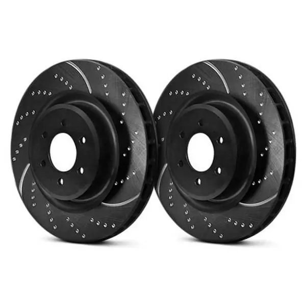 Zostało tylko kilka sztuk | GD1356 - Tarcze hamulcowe sportowe nacinane i nawiercane seria GD (Para) EBC Brakes BMW 1 Series (E81)(118) 1 Series (E82 Co