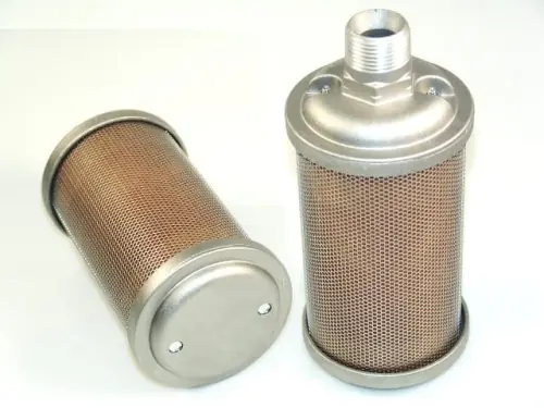 1 1/2 " NPT MALE AUTO MUFFLER Muffler Tłumik hałasu giwnt 1" 1/2 NPT MALE pmax 12 bar ATOMUFFLER ALWITCO | Popularny produkt