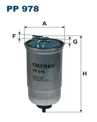 Wyprzedaż - FILTR PALIWA - DIESEL HONDA ACCORD VIII (03-), CIVIC VII, CR-V, CR-V II, FR-V