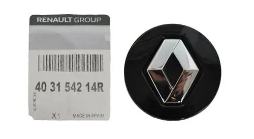 Dekielek / kapsel / kołpaczek czarny felgi aluminiowej RENAULT ASO OE 403154214R - Produkt ceniony przez klientów